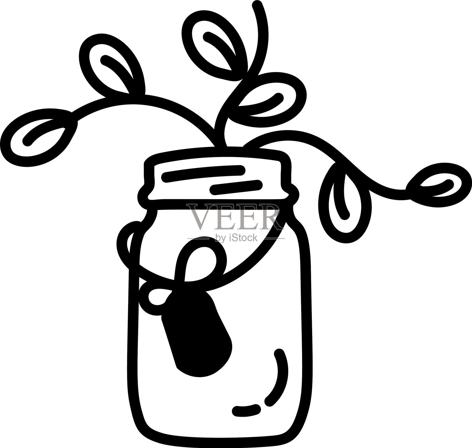 装饰花瓶设计元素图片