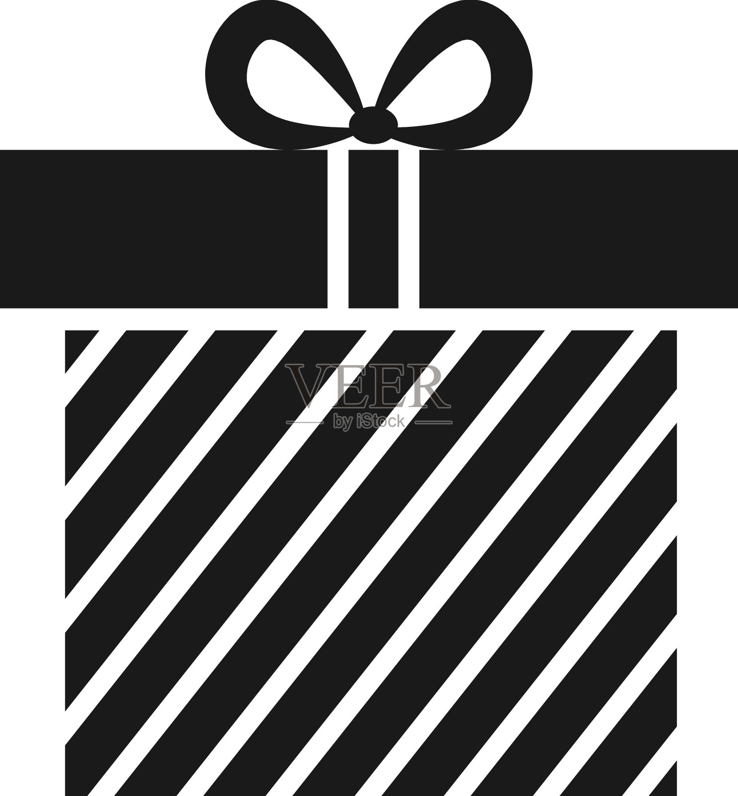 礼品盒图标装饰礼品节日符号插画图片素材