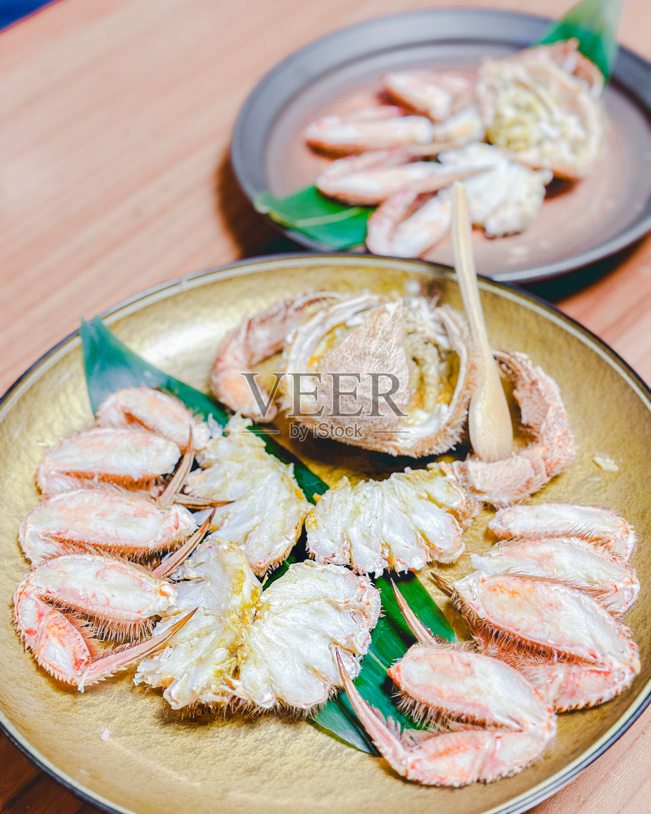 日本北海道美食大闸蟹料理日式料理照片摄影图片