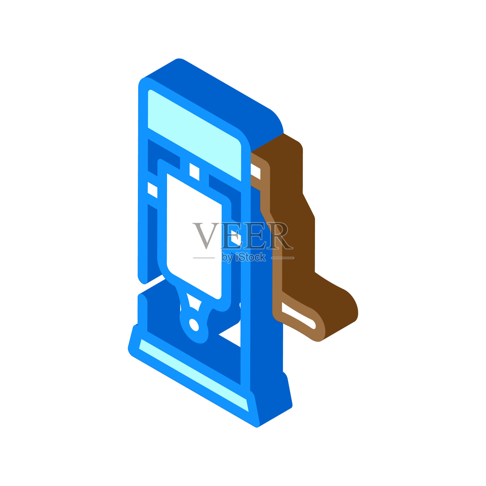 香肠填充器等距图标矢量插图插画图片素材