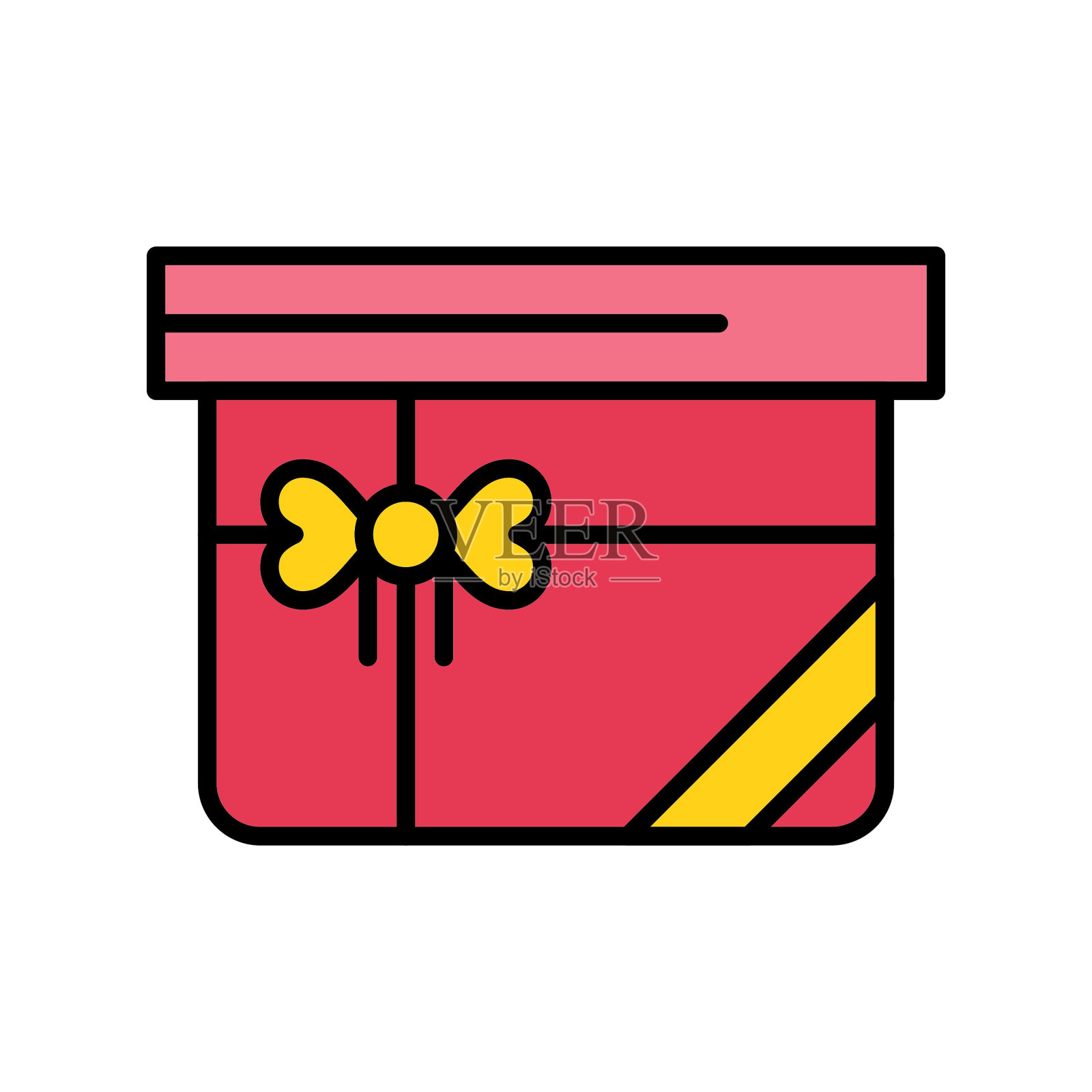 礼物图标插画图片素材