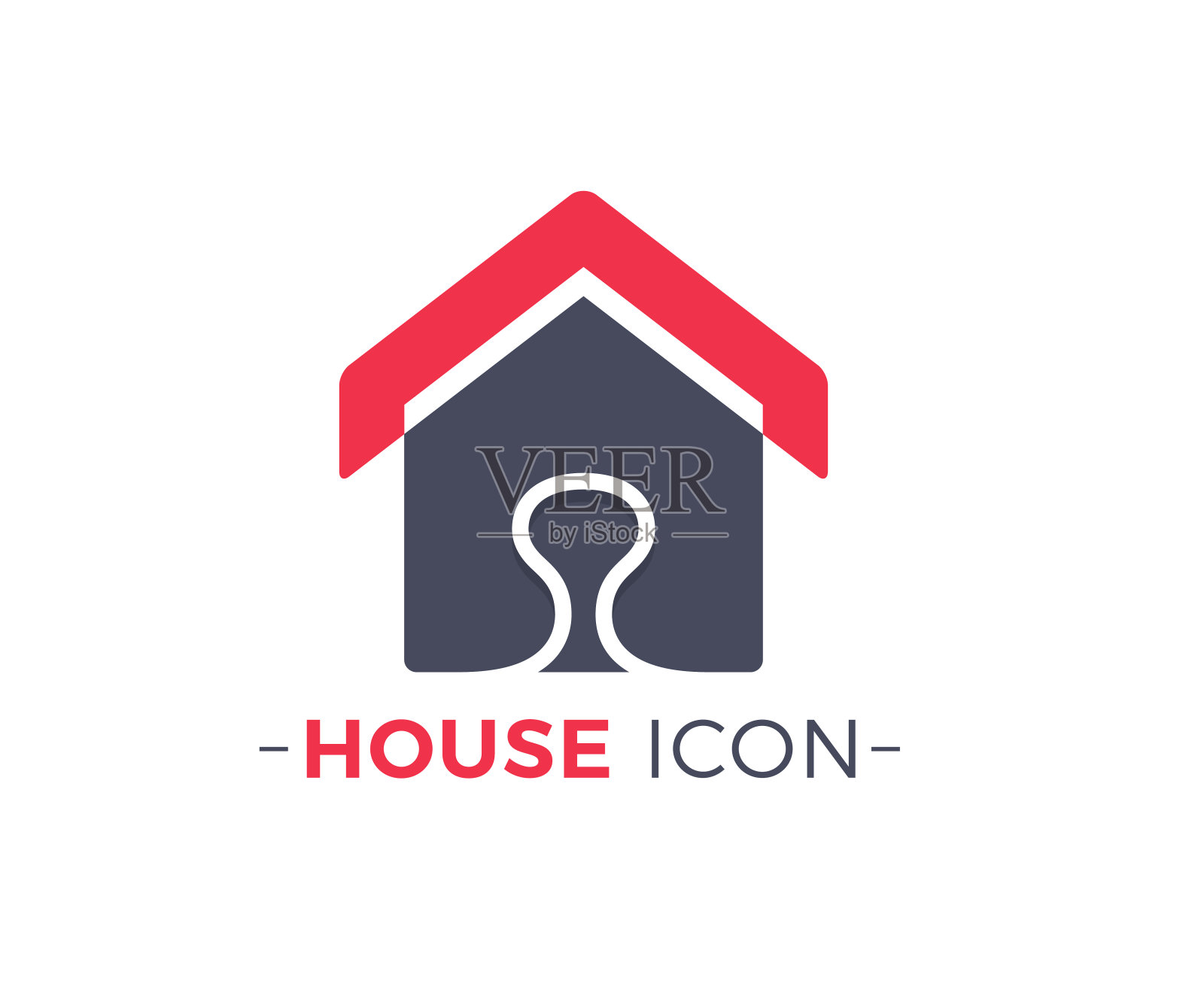 房子图标插画图片素材