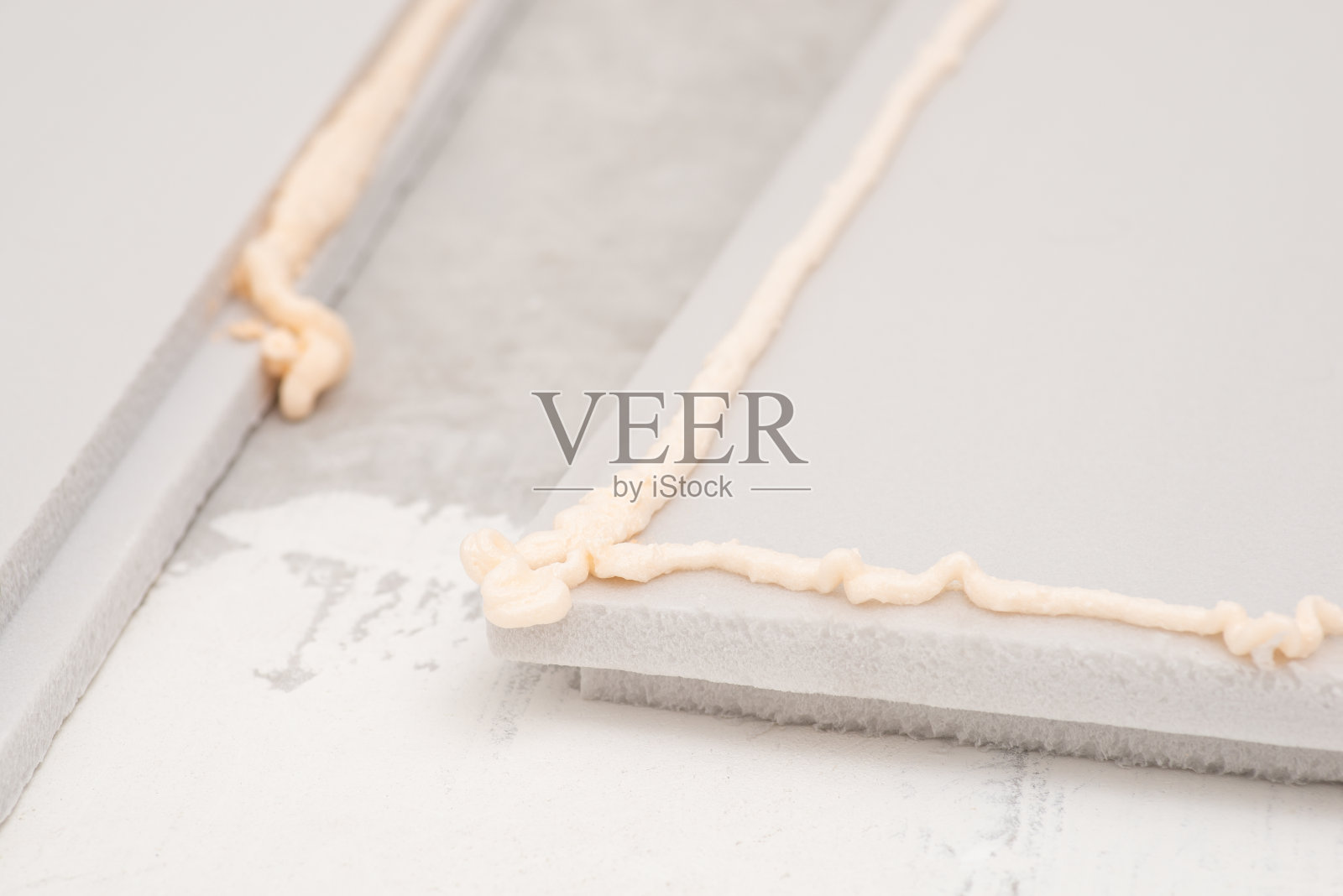 用于粘合的泡沫聚苯乙烯片照片摄影图片