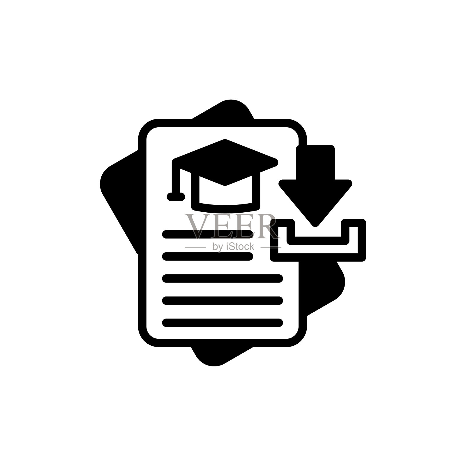 下载矢量文学图标。标识插画图片素材