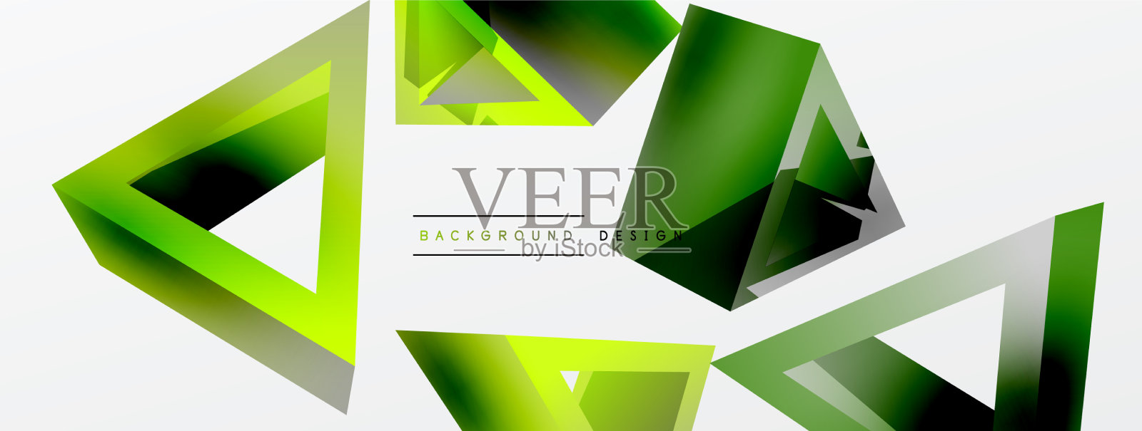 三角形抽象背景3d基本插画图片素材