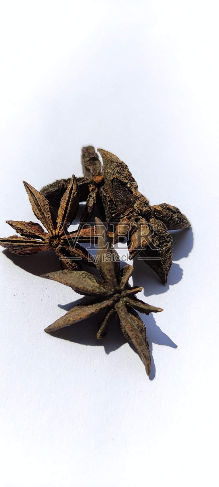 八角花香料，有强烈的气味照片摄影图片