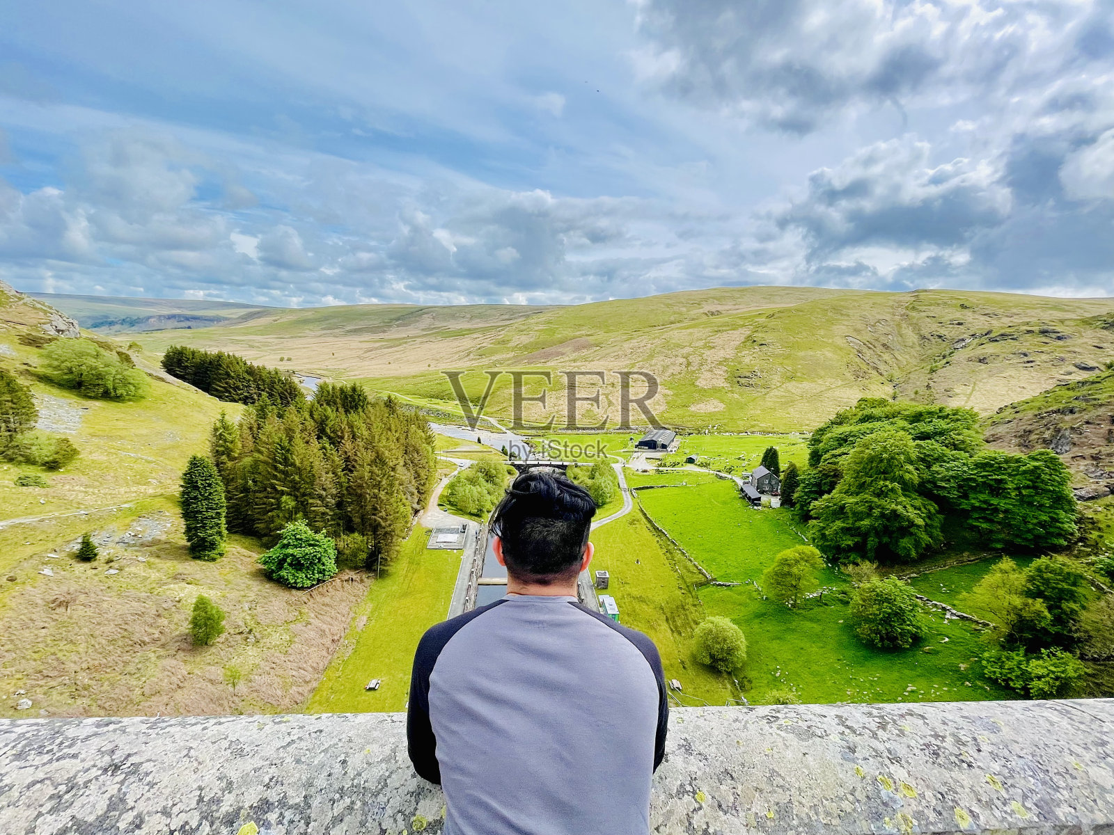 雷亚德，克莱文山谷，威尔士，英国照片摄影图片