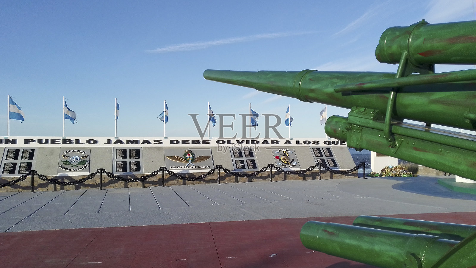 阿根廷雷吉纳斯是希律纪念碑照片摄影图片