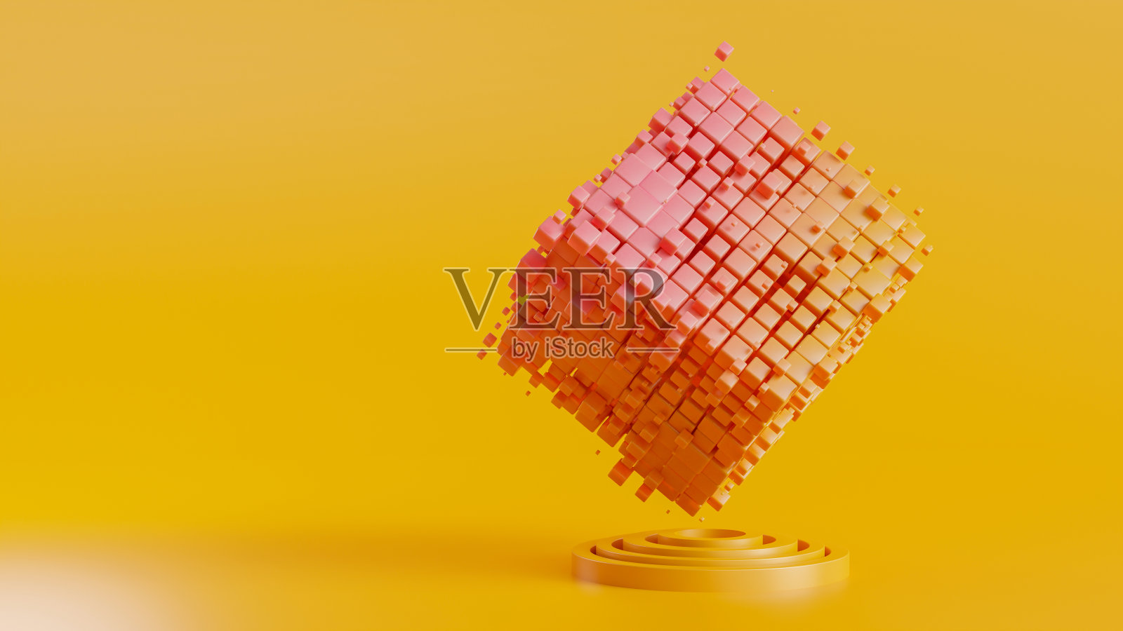 三维立方体的合成。背景设计照片摄影图片