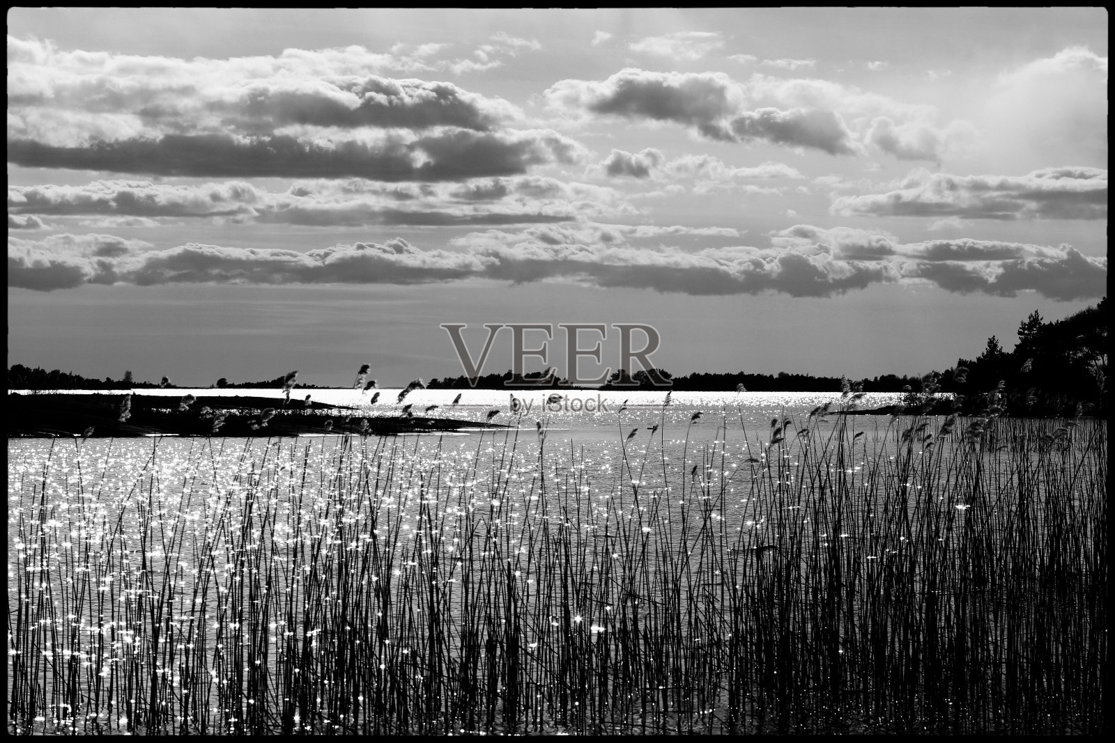 范纳湖上的皮艇时间照片摄影图片