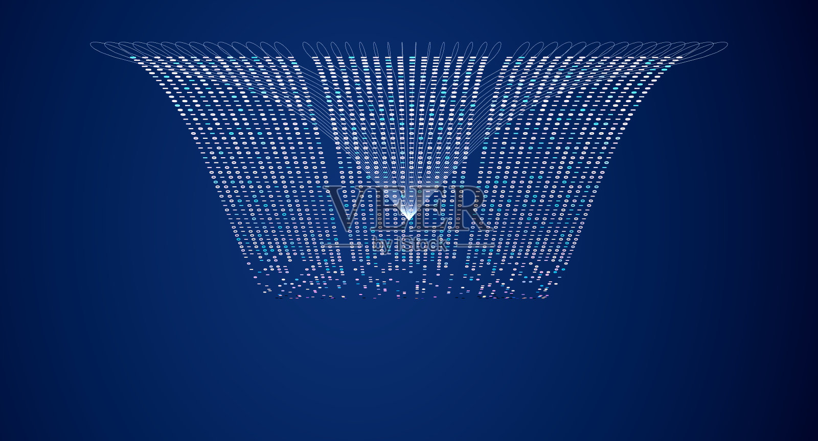 3 d演示。因特网和网络背景下的虚拟数据传输技术。大数据可视化。数据流。信息代码照片摄影图片