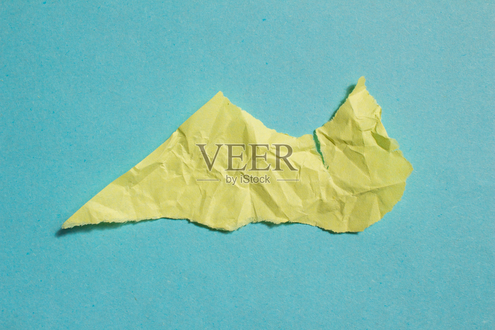 回收的黄纸背景与复制空间照片摄影图片