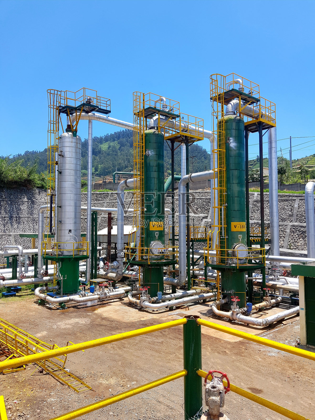 地热分离器照片摄影图片