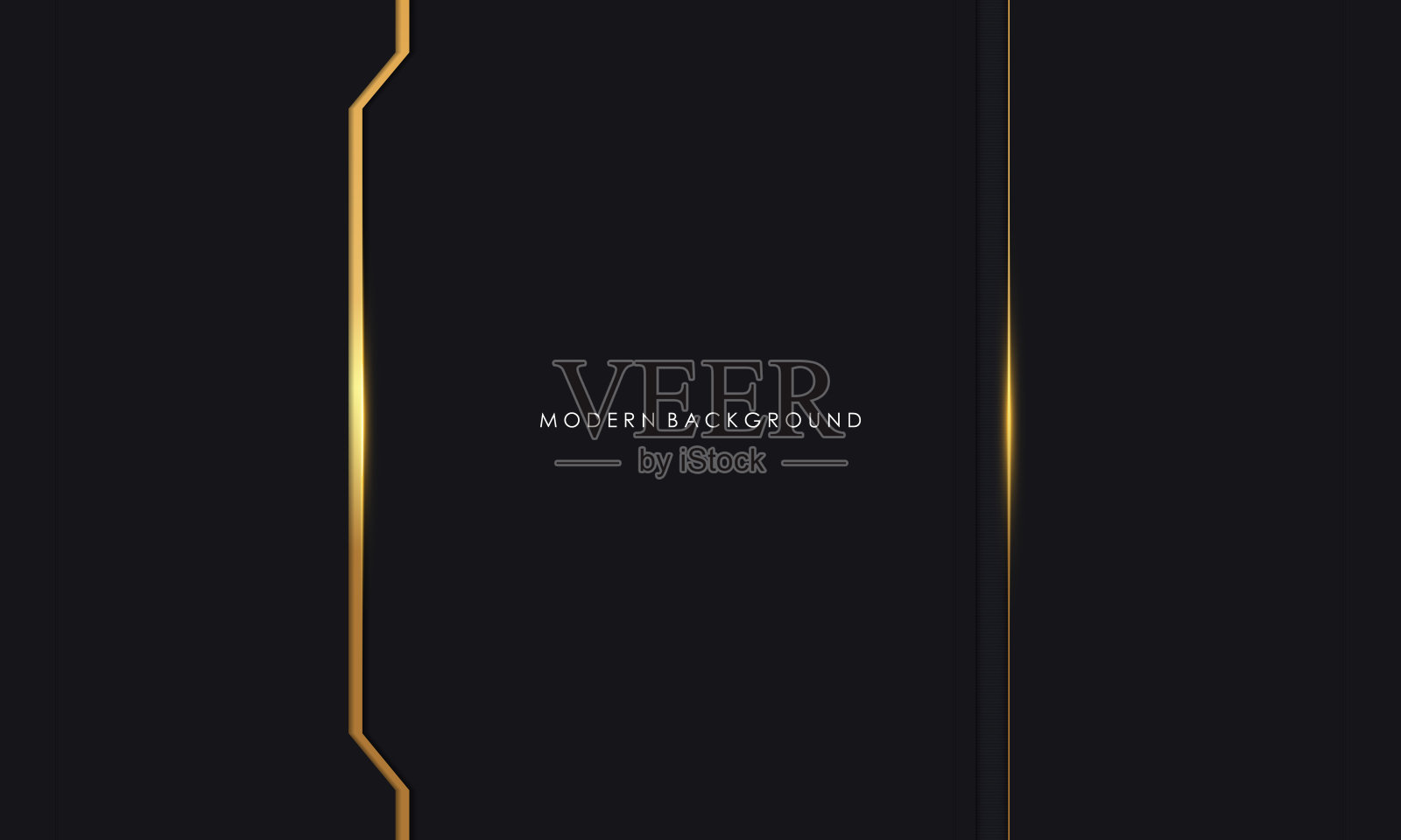 黑色dop与金色豪华抽象背景插画图片素材
