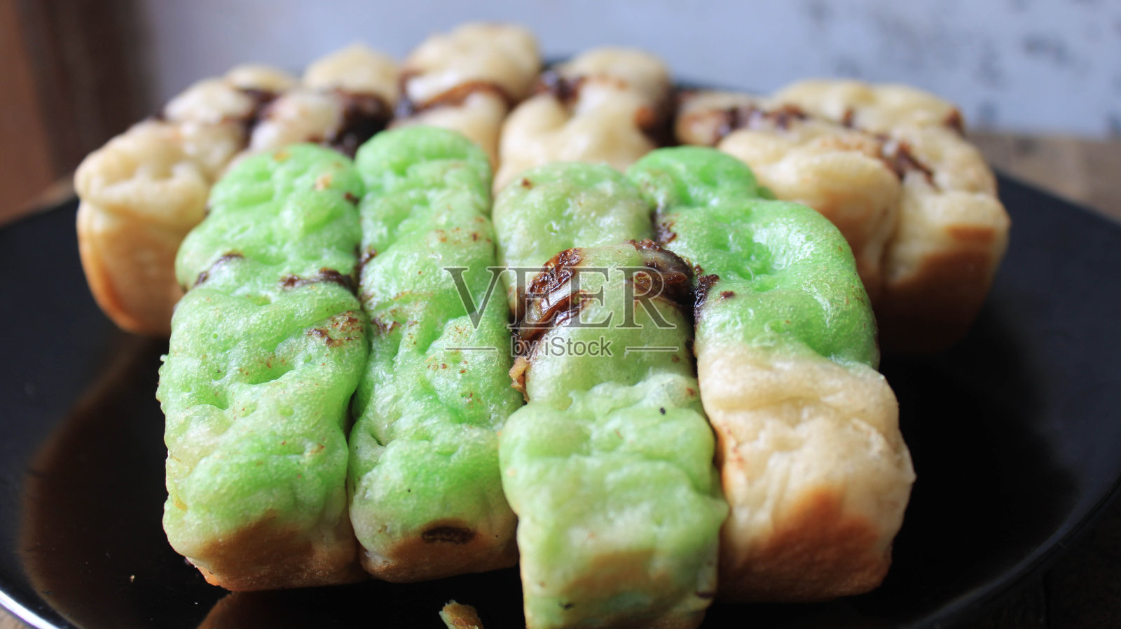 普基斯蛋糕照片摄影图片