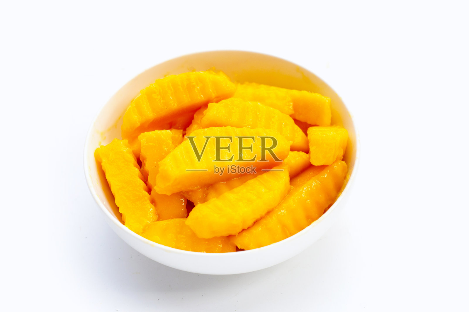 甜甜的黄色芒果水果片照片摄影图片