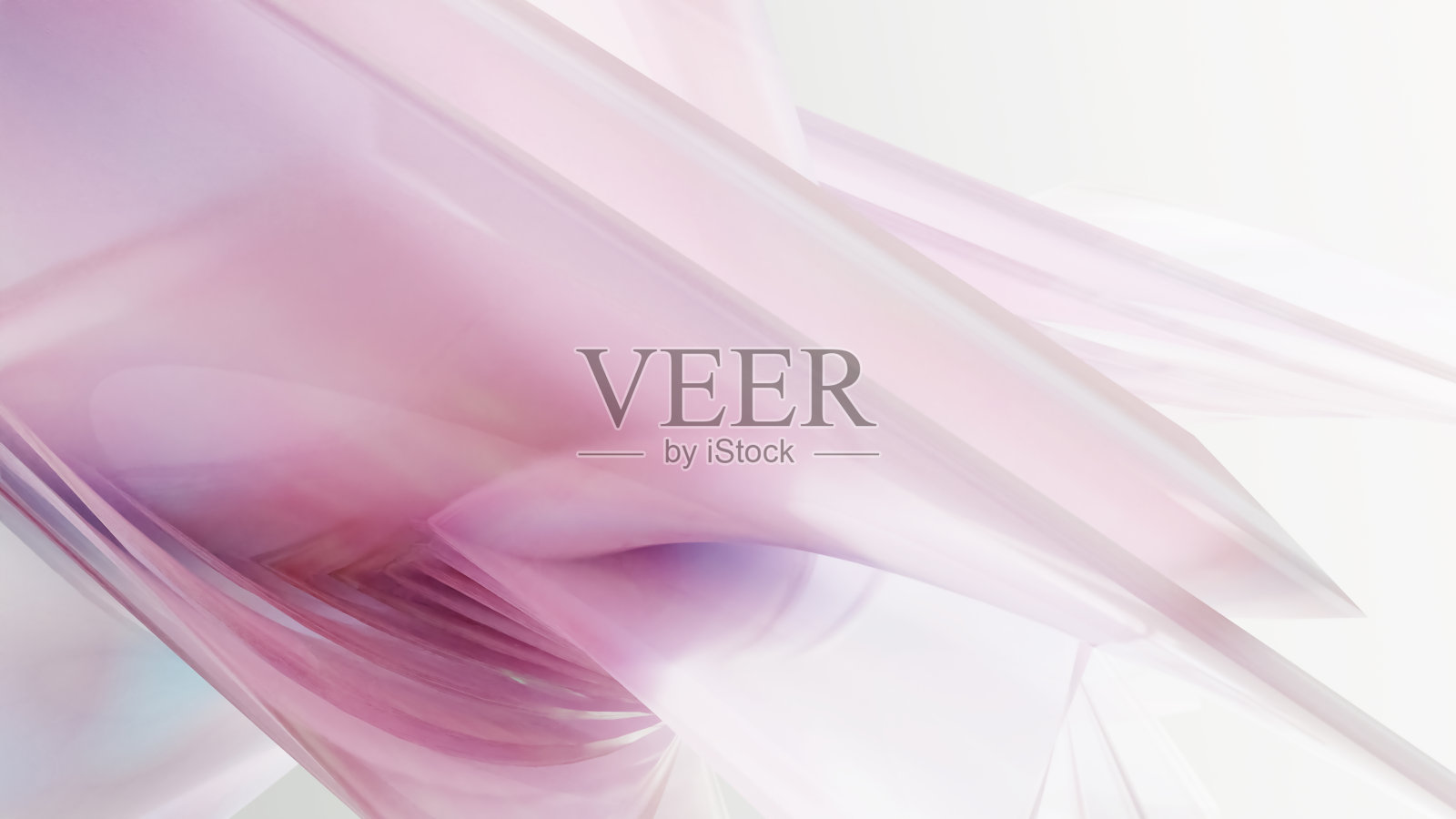 豪华光滑多彩的抽象背景，丝绸般的纺织品，动态效果，颜色梯度，时尚分层壁纸，落布，折叠纺织品皱褶，波浪窗帘，全息，3d渲染照片摄影图片