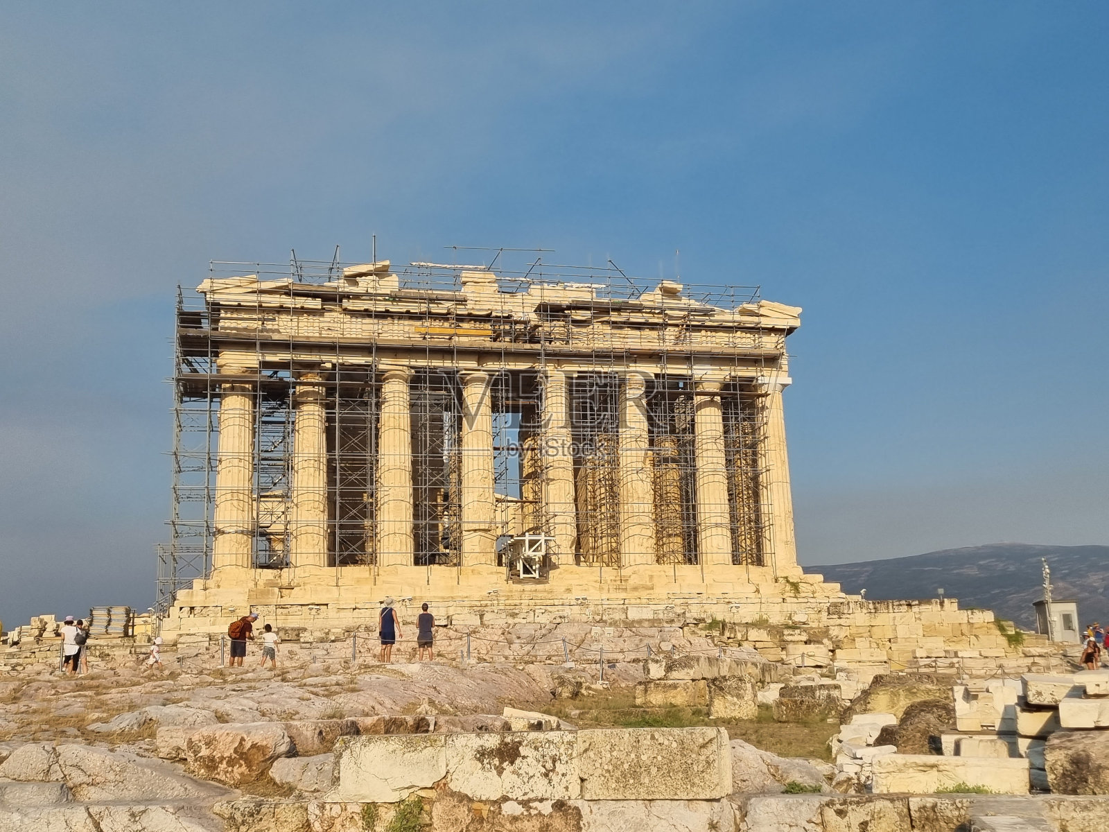 雅典卫城是世界文化遗产照片摄影图片