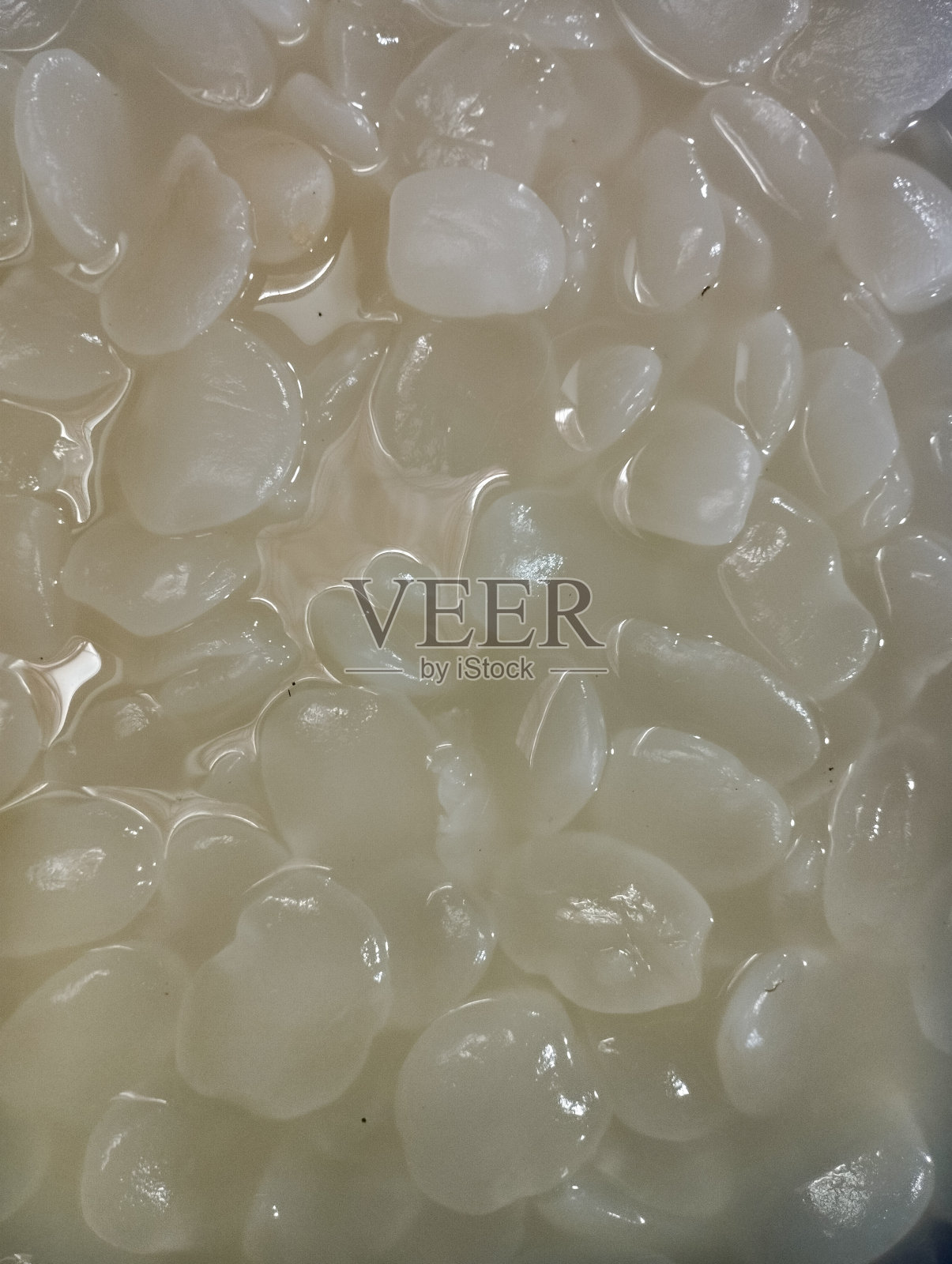 棕榈树的果实或Arenga pinata的果实或kolang kaling或棕榈的果实照片摄影图片