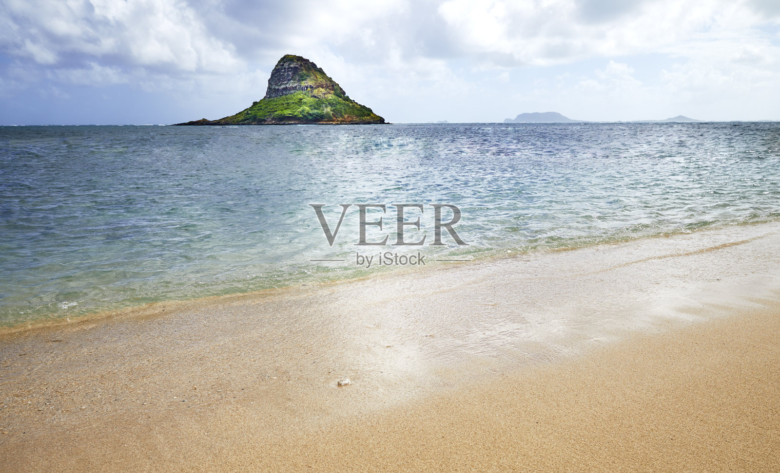 夏威夷瓦胡岛的中国帽照片摄影图片