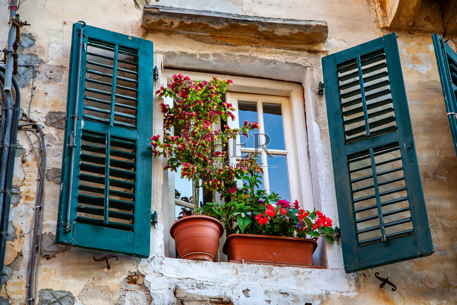 传统的窗口照片摄影图片