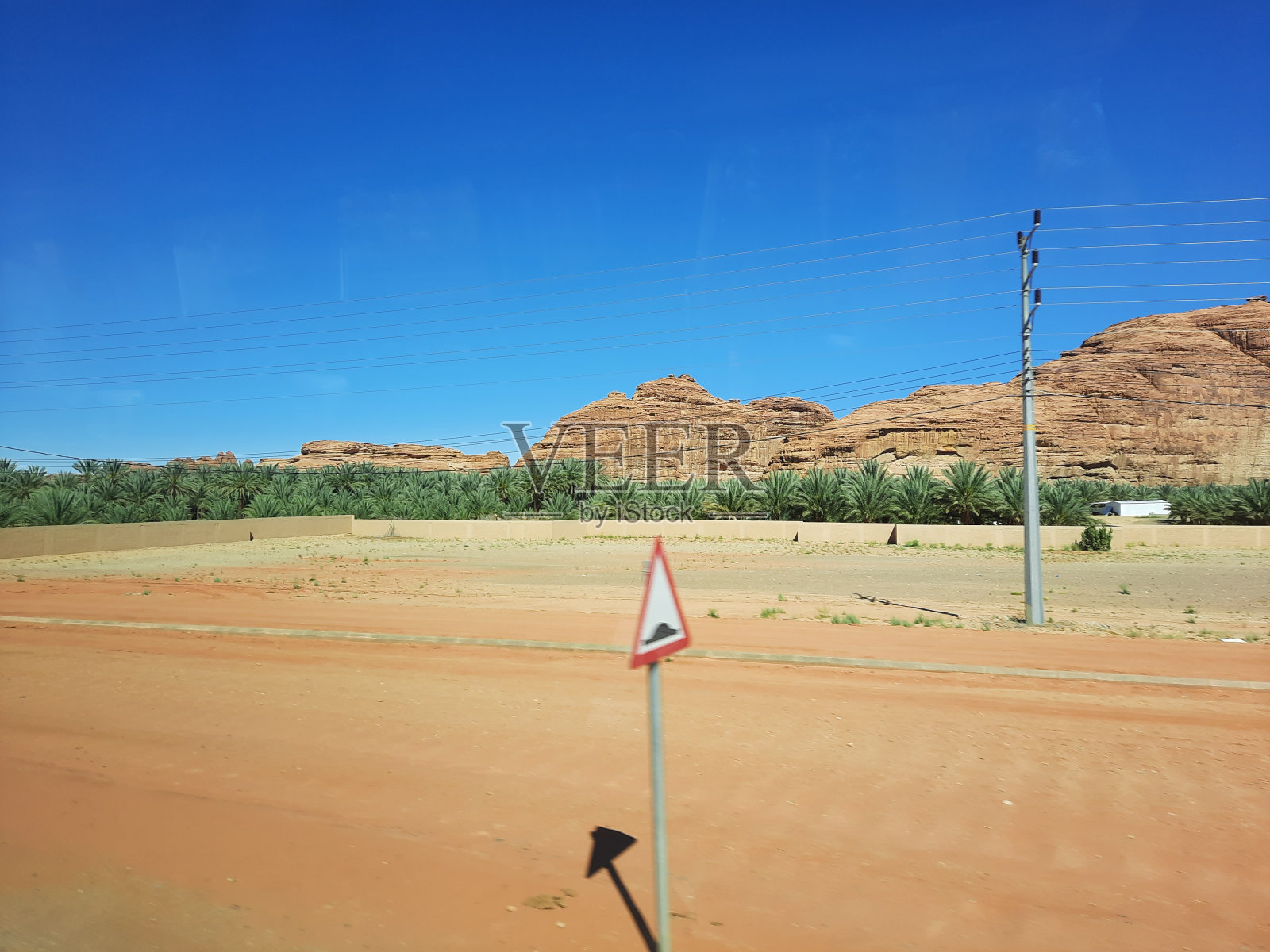 沙特阿拉伯欧拉冬季公园的白昼美景照片摄影图片