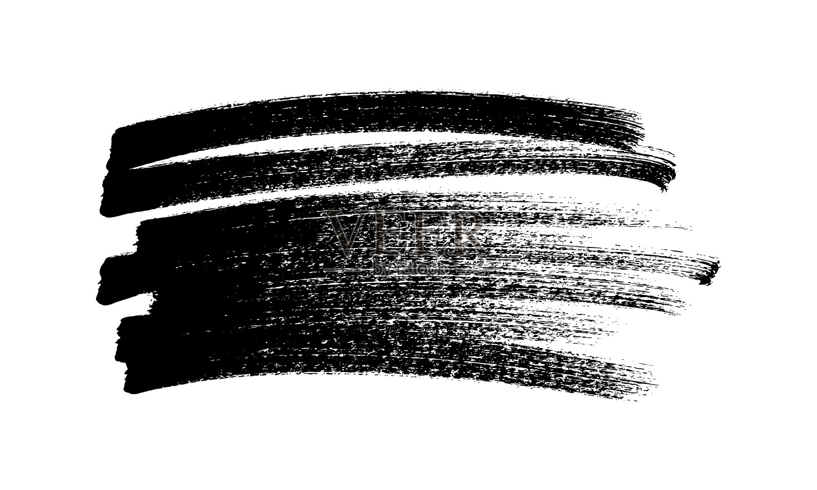 用黑色马克笔乱写设计元素图片