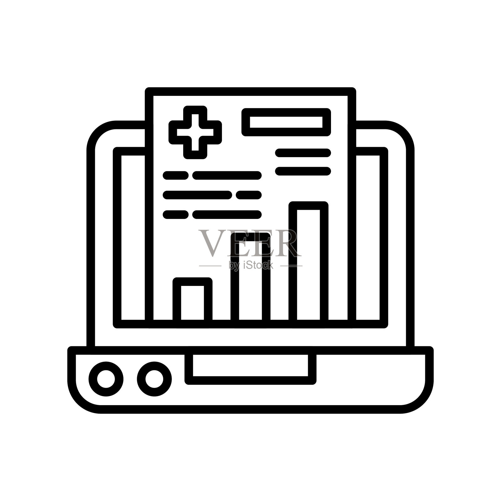 报告图标插画图片素材