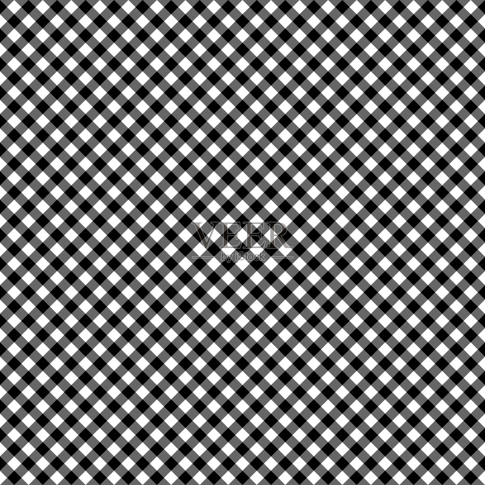 复古格纹无缝图案插画图片素材