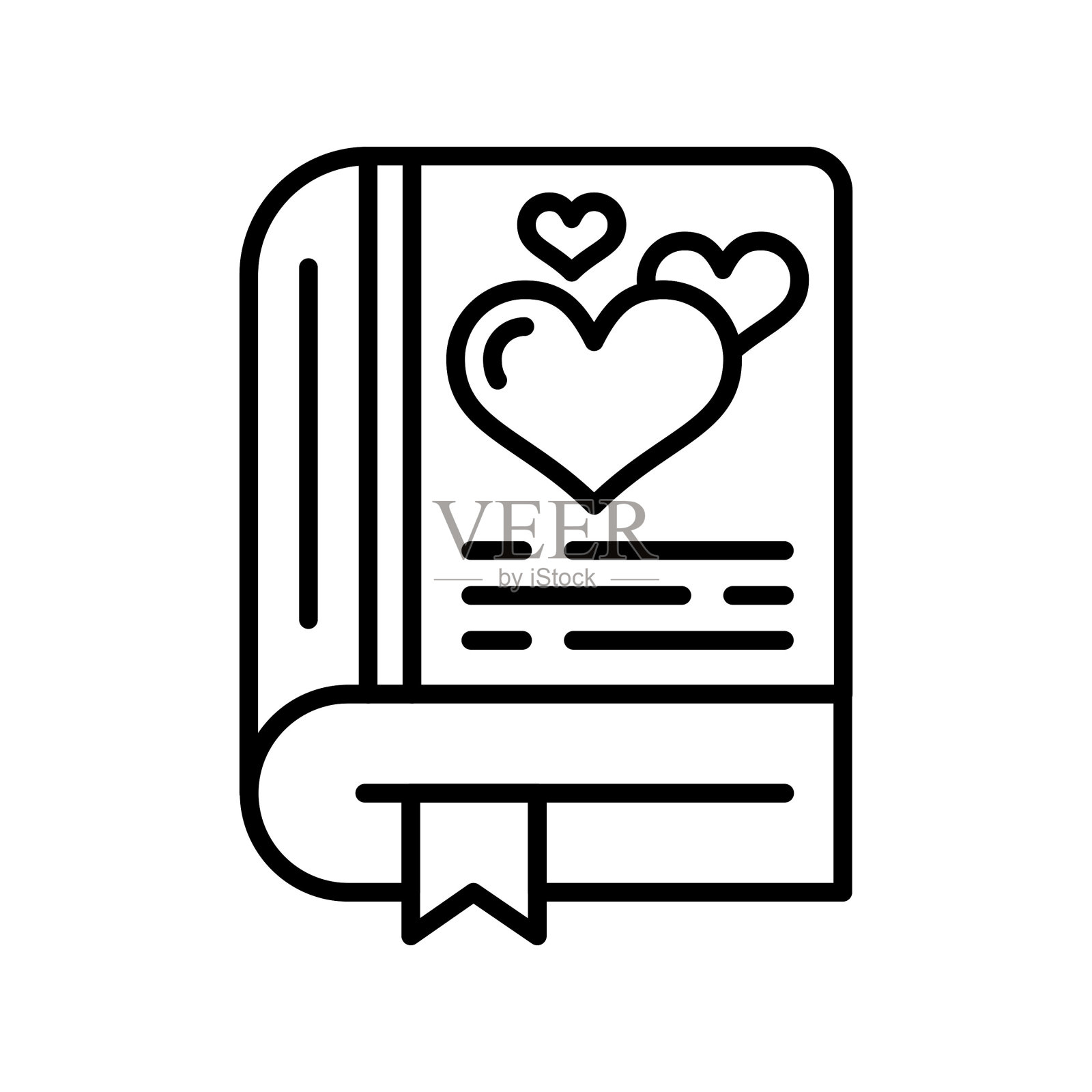 书的图标插画图片素材