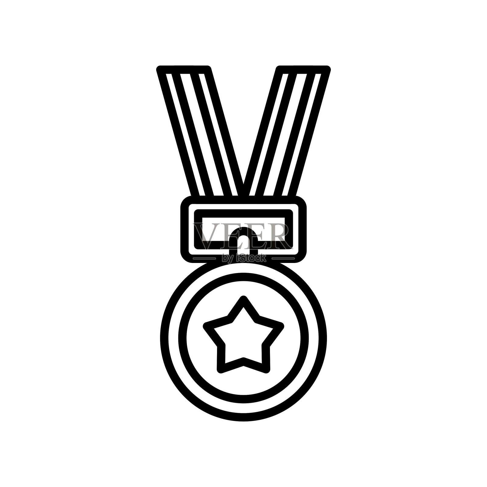 金牌图标插画图片素材