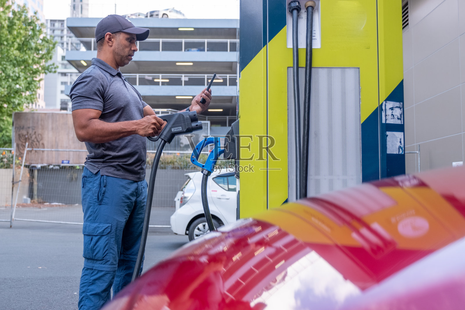 转向可持续能源——EV新西兰照片摄影图片