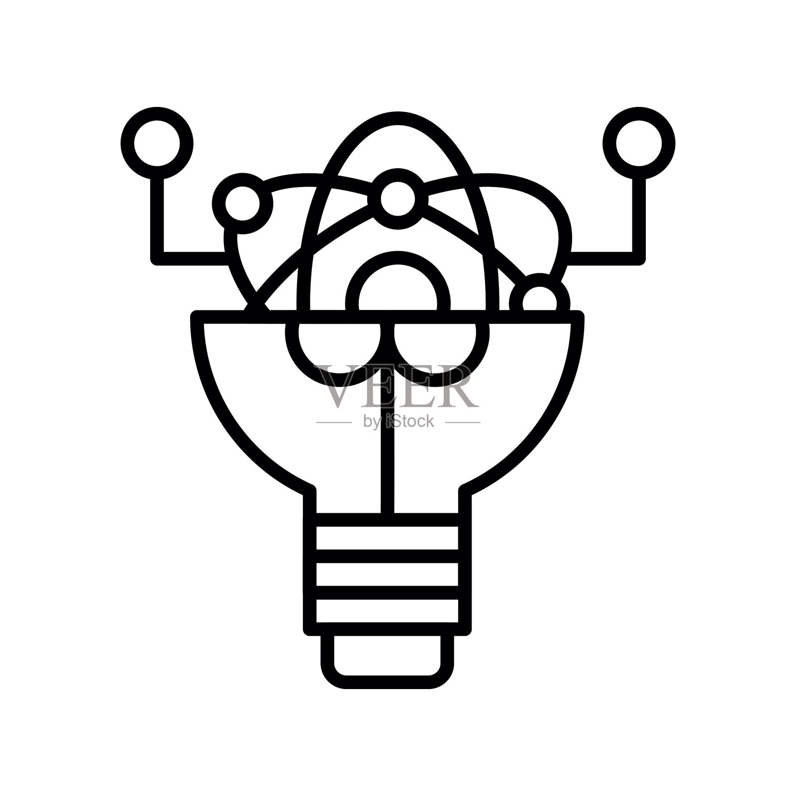 科学的图标插画图片素材