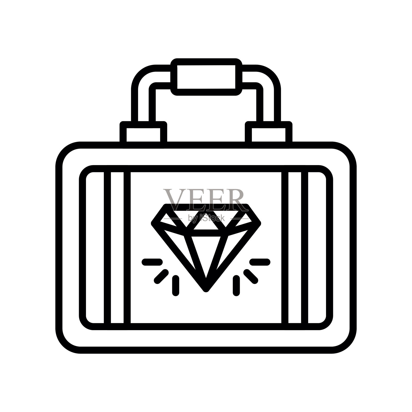 钻石图标插画图片素材