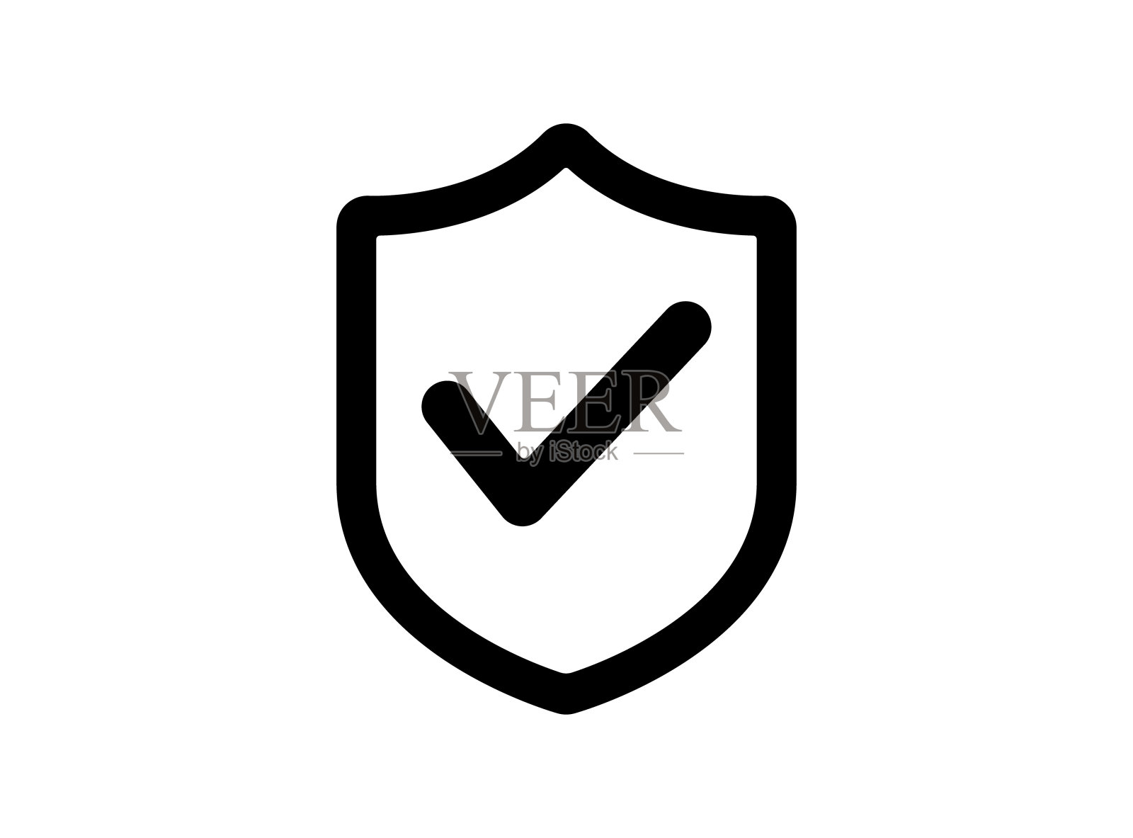 安全简单图标矢量说明插画图片素材