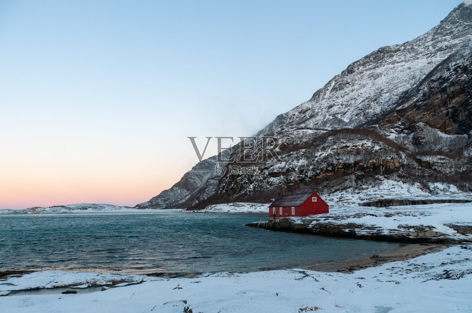 挪威冬季景观照片摄影图片