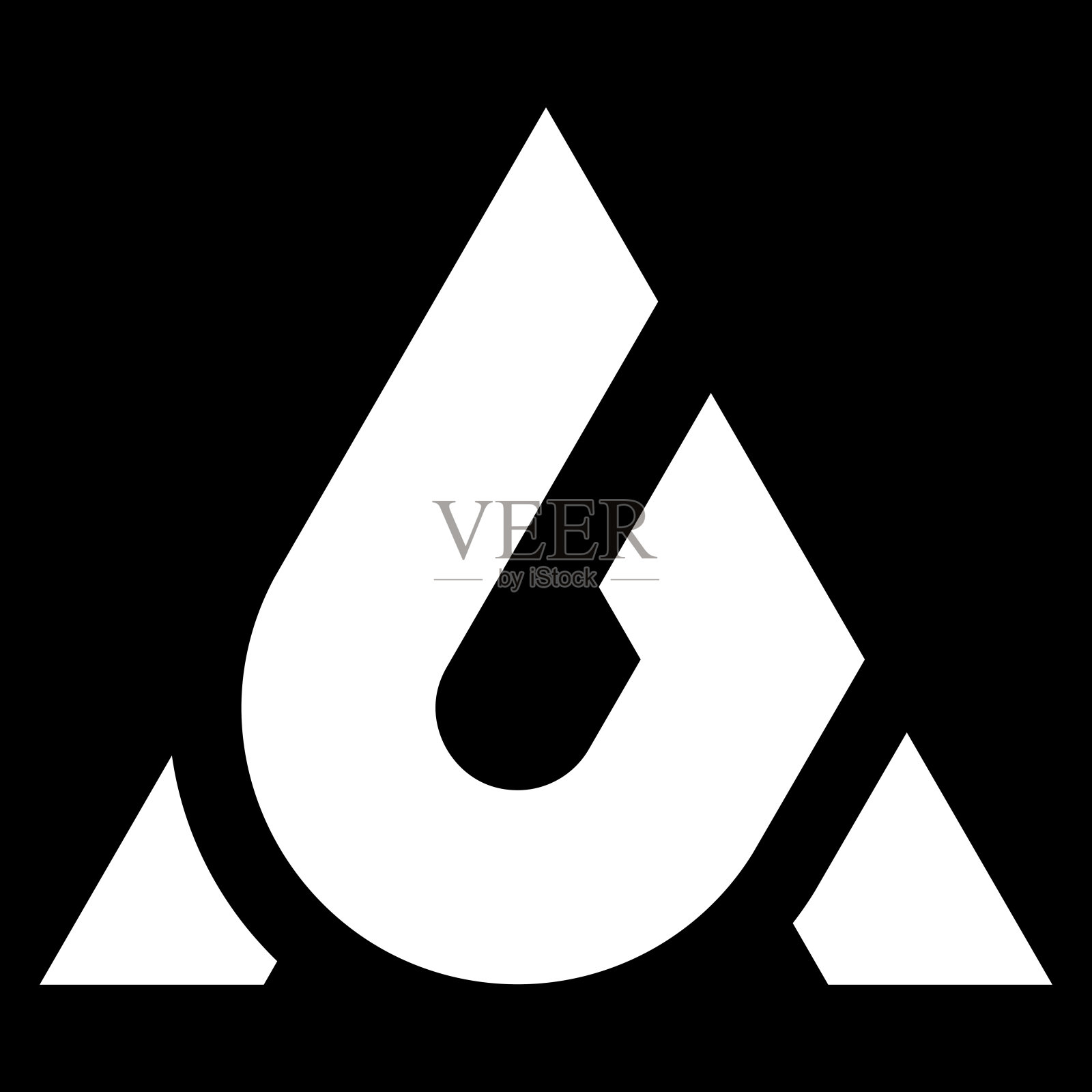 Minimal AG标志。在豪华背景上的一个GA信的图标。标志的想法基于AG字母缩写。专业品种字母符号和GA标志背景。插画图片素材