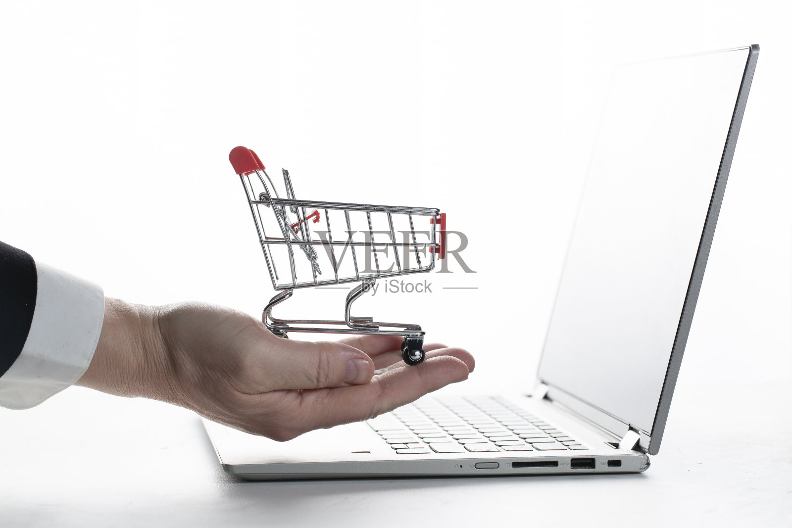 在市场上发展业务的概念。照片摄影图片