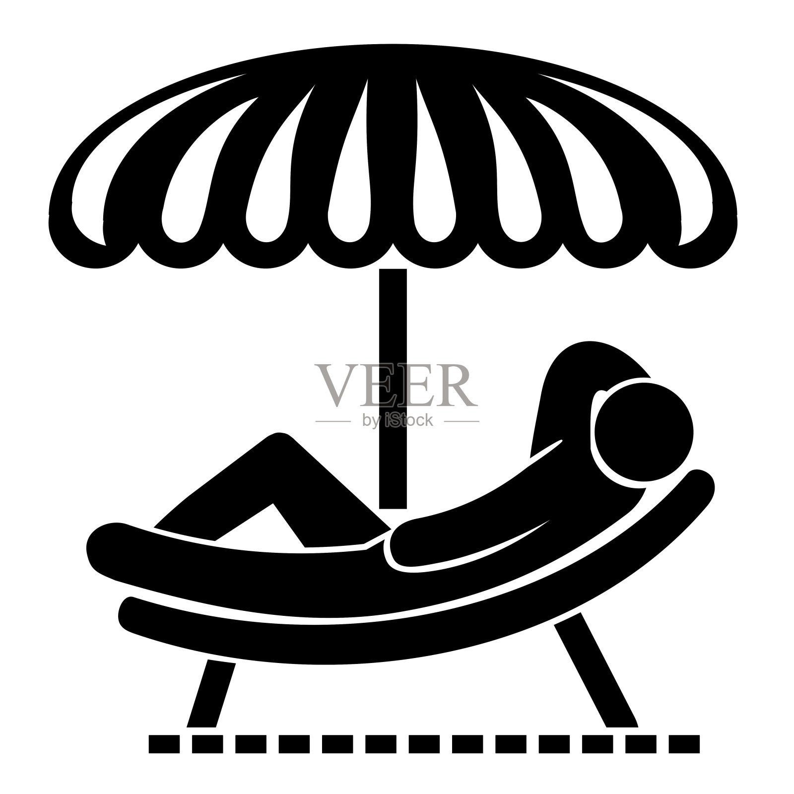 矢量插图，标志，图标为旅游和休闲。野生动物和旅游业。人。孤立在白色背景上。插画图片素材