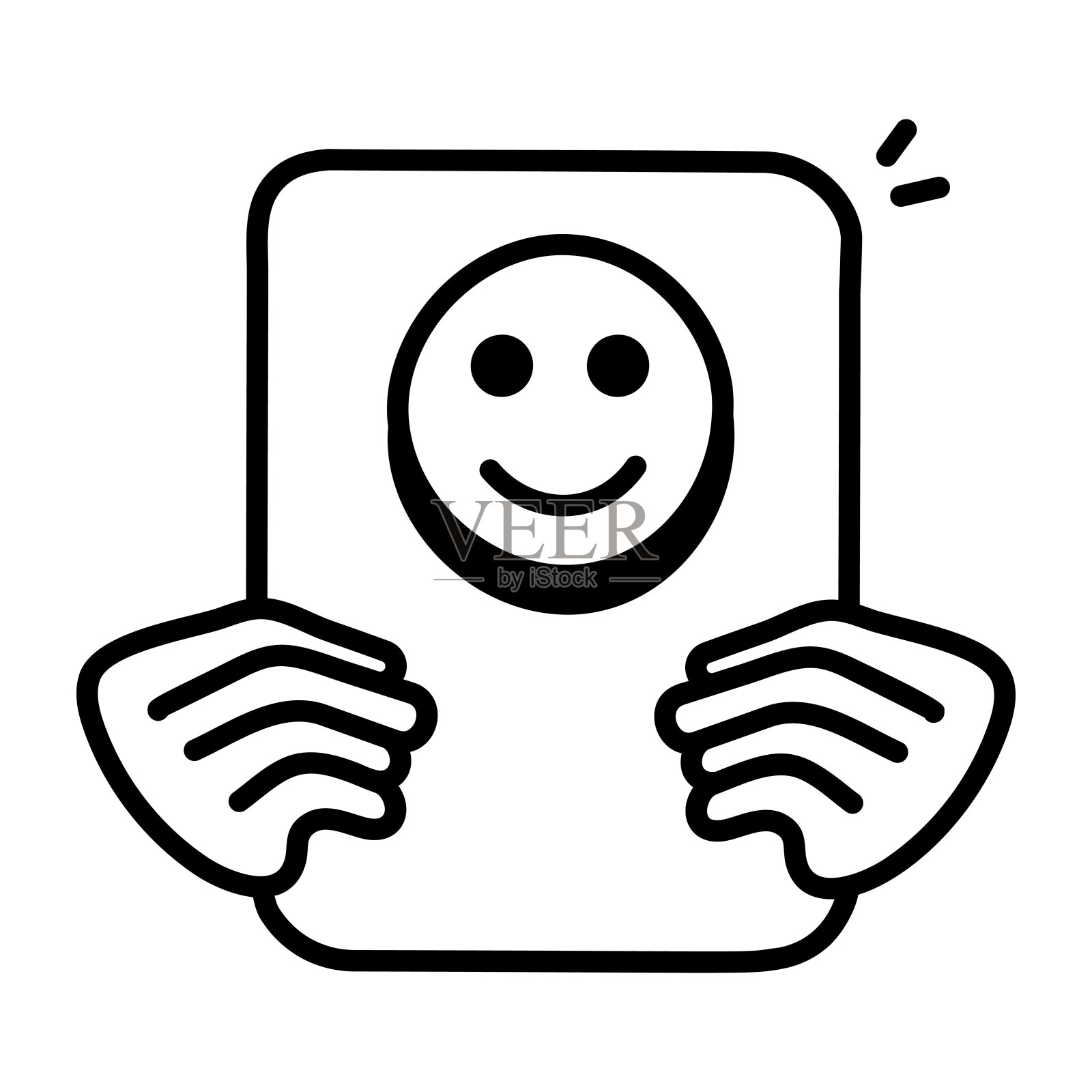 积极的反馈插画图片素材