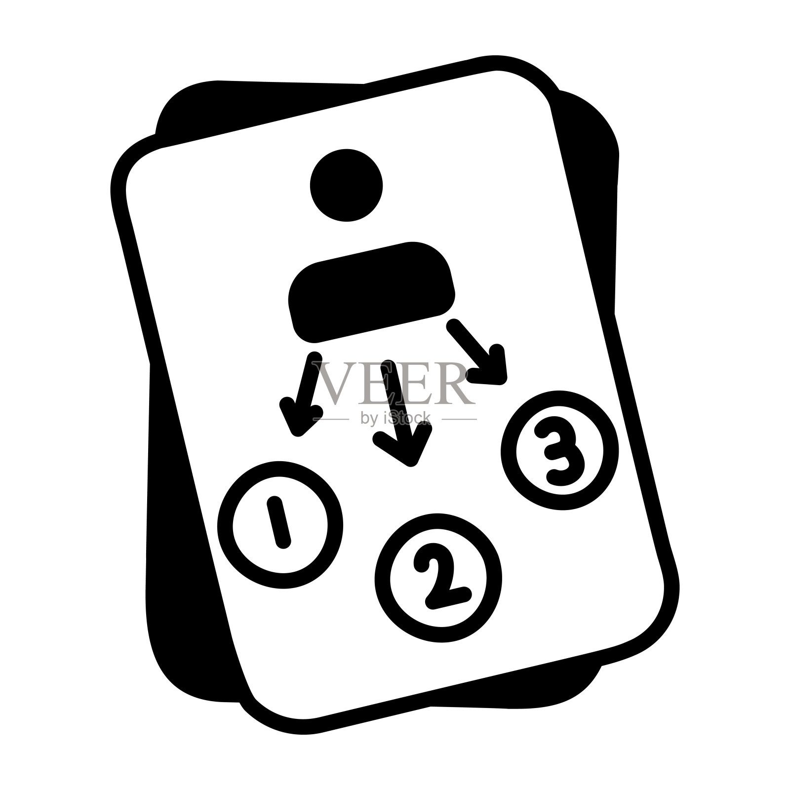 候选人排名插画图片素材