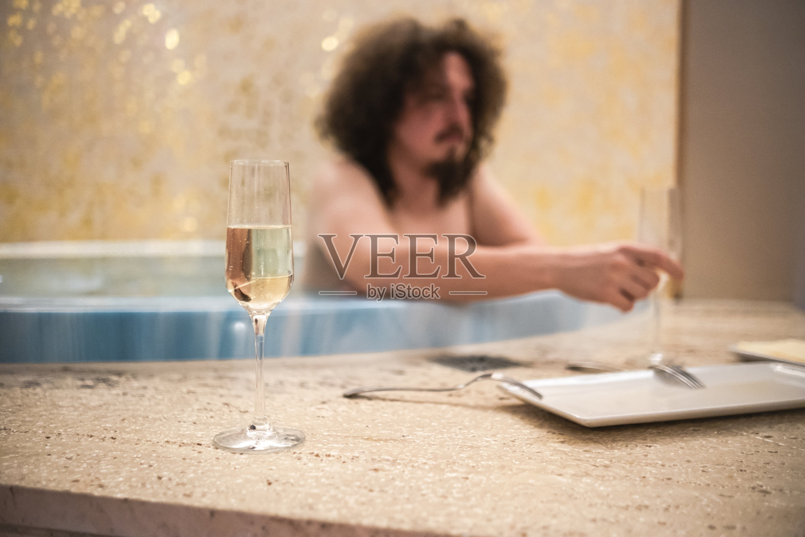 有一个放松的一天在水疗中心与VIP功能照片摄影图片