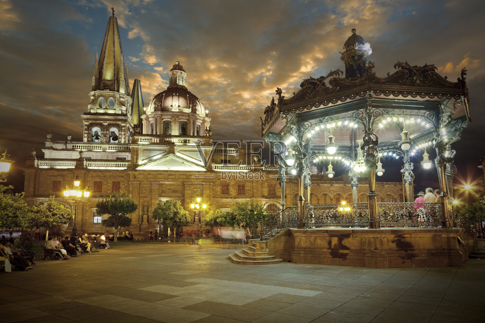 瓜达拉哈拉大教堂照片摄影图片