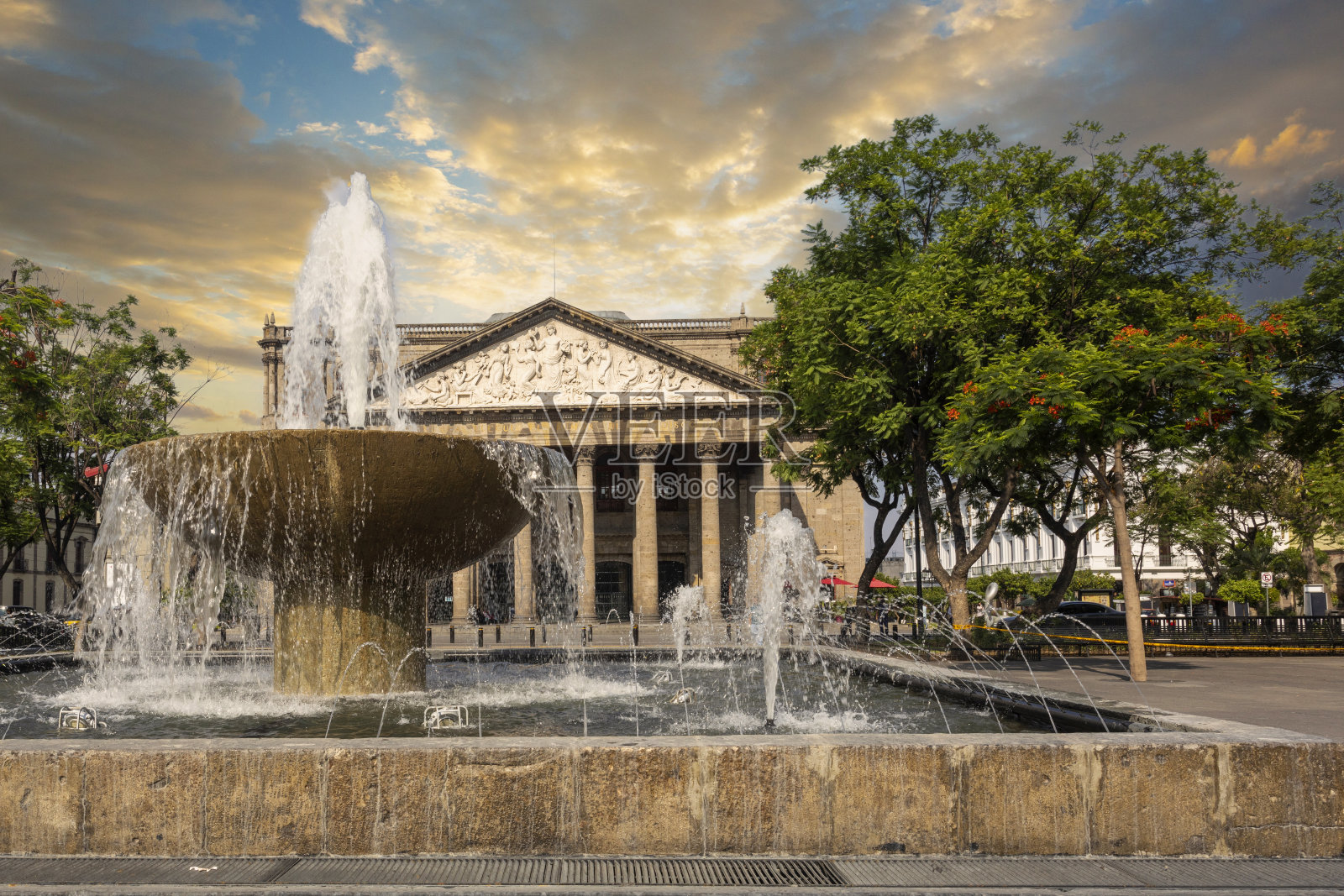 瓜达拉哈拉，哈利斯科，墨西哥。白天拍摄。照片摄影图片