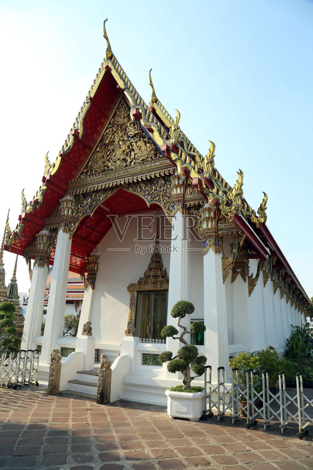 卧佛寺，卧佛寺，卧佛寺，曼谷，泰国，亚洲照片摄影图片