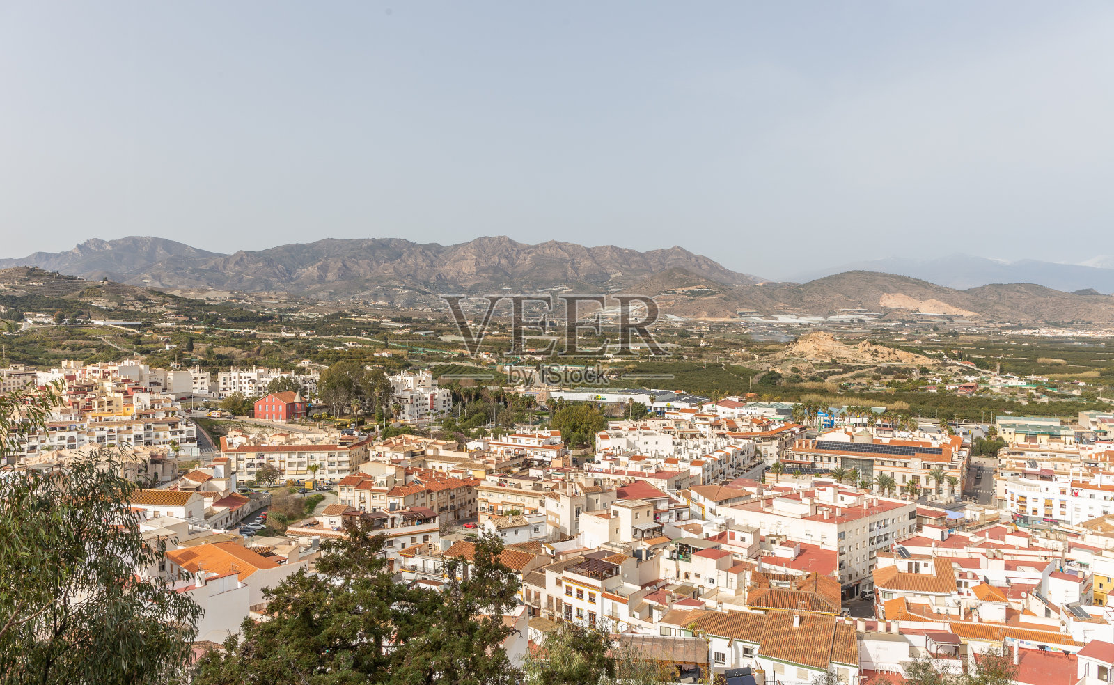 在西班牙安达卢西亚的萨罗布雷纳照片摄影图片