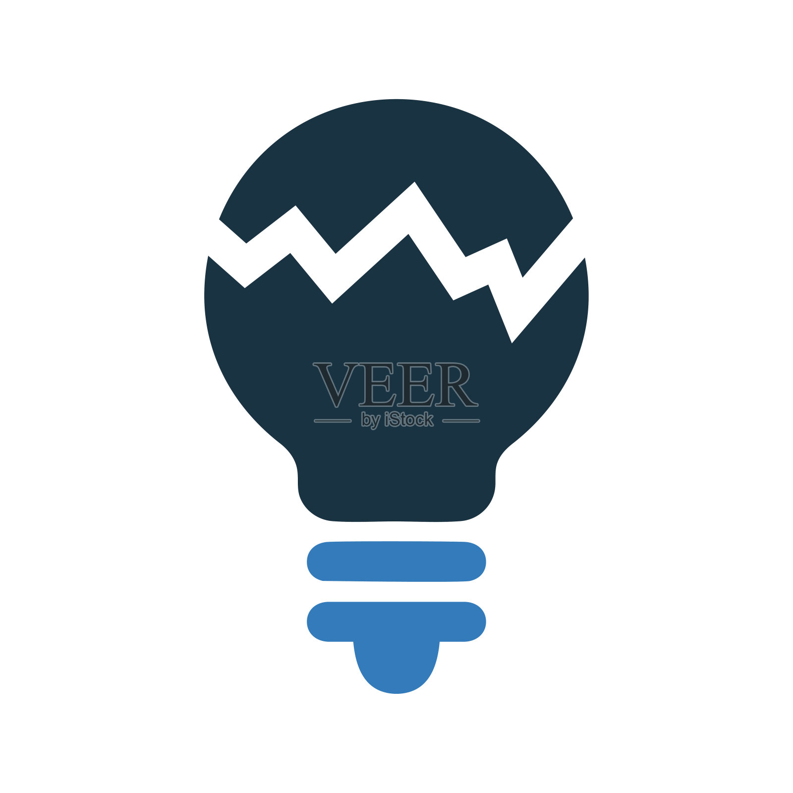 破坏偶像。图标素材