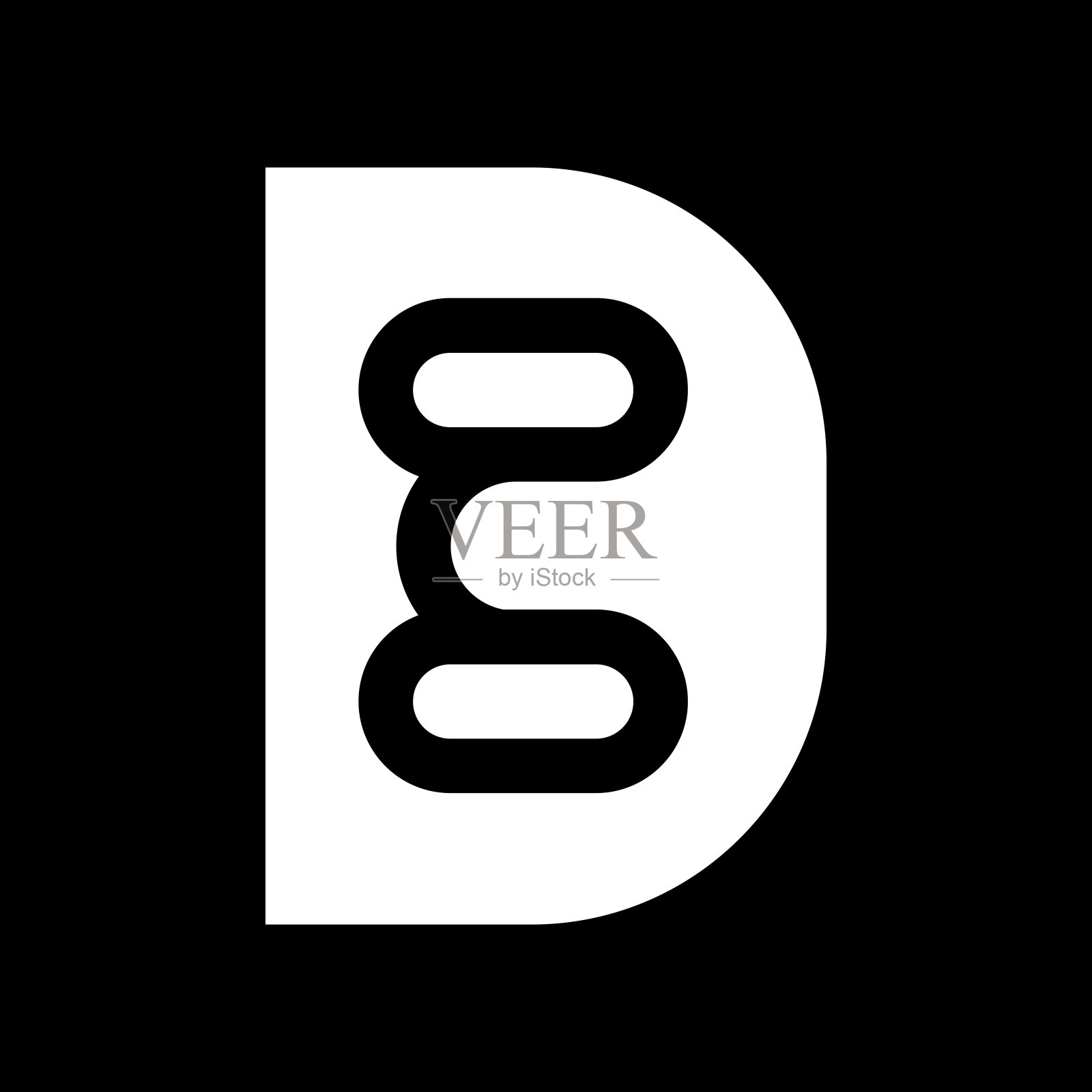 最小的DB标志。在豪华背景上的BD信的图标。基于DB字母缩写的标志思想。专业品种字母符号和BD标志的背景。设计元素图片