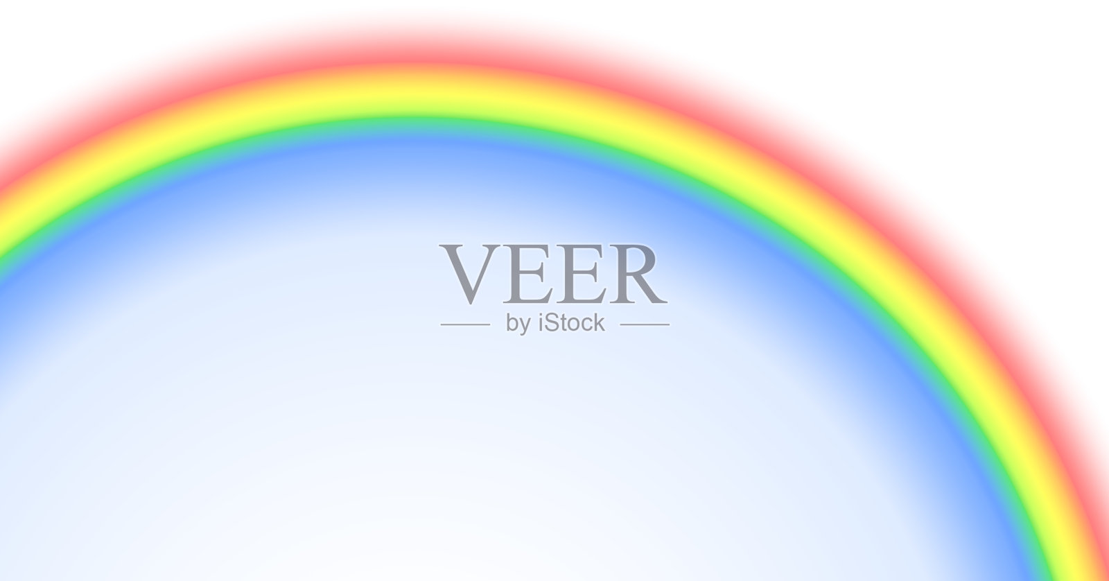 数字渲染抽象彩虹背景设计元素图片