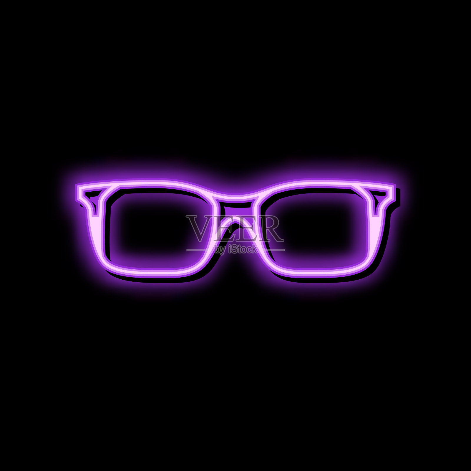 光学眼镜光学颜色图标矢量说明设计元素图片